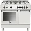 La Germania AMN9P5GBV24 - Cucina a gas con forno, n° 5 fuochi, 90x60 cm, bianco
