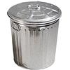 Linea Garden Friend Bidone 80 Litri Zincato