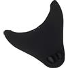 DEBAIJIA Sirena Pinne Nuoto Bambini Regolabile Monopinna Bambini Swim Diving Monopalme Sirena Monofina Training Piede Flipper M02-(47*43 CM)-F62-Nero)