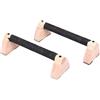 Generico Randogeni push up - Push Up Bar per uomini | Push Up Handles Parallettes bar, 2x attrezzature di allenamento, per palestra a casa con prese in legno per l'allenamento della, calistheni