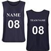 Top Tie TOPTIE Pettorine personalizzate per allenamento di squadra, Pettorali sportivi da football Scrimmage bavaglini da calcio personalizzati per adulti
