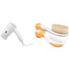 Chicco MINI ASCIUGACAPELLI & Set Spazzola e Pettine Capelli per Bambini, Spazzola Neonati con Morbide Setole Naturali, Pettine con Punte Arrotondate, Impugnatura Antiscivolo