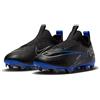 Nike DJ5617-040 JR Mercurial Vapor 15 Academy Black/Chrome-Hyper Royal Uomo, Black/Chrome-Hyper Royal EU 35