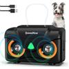 Bubbacare Ultrasuoni per Cani, 3 modalità Antiabbaio per Cani con 2 Potenti Emettitori, Dissuasore per Cani 50 Piedi Efficace, Mini Antiabbaio per Cani Ultrasuoni Interno All'Aperto