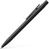 Faber-Castell - Penna a sfera Neo Slim, nera | Elegante penna a sfera con corpo sottile in metallo e refill di grande capacità M