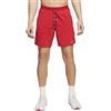 Nike Flex Stride - Pantaloncini da corsa 2 in 1, da uomo, 17,8 cm, Rosso universitario/rosso universitario, M