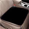 Adunsiaoto 2 Pezzo Autos Anteriori Super Soft Confortevole Traspirante, Cuscino Sedile Auto Anteriore, Cuscinetti per Sedile Auto, Morbido e Traspirante, Antiscivolo, Ricambi Autos(Nero)
