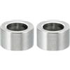PATIKIL Distanziali in Acciaio Inossidabile M10, 2pz Distanziali Metallici in Acciaio Inossidabile 10,2mm ID x 16mm OD x 10mmL Distanziatore a Vite Rotondo per Bulloni a Vite M10 3/8