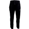 be board Pantalone Uomo Lungo Sportivo in Cotone Largo Giù calibrato Art. 910 (Nero, 6XL)