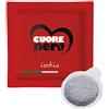 CUORE NERO CAFFE Cuore Nero Caffè - 150 Cialde ESE 44MM, Ischia, Compatibili Con Espresso Napoletano, 7,5G