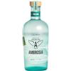 AMBROSIA PREMIUM ITALIAN GIN Ambrosia, Gin Distillato Day Edition, Bottiglia in Vetro Riciclato, 4 Botaniche, 40% Vol., 70 cl
