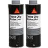 SIKA Sikagard 6470, Rivestimento a Indurimento Rapido, Protegge contro gli Urti di Schegge di Pietra sulla Carrozzeria del Veicolo, Ottime Proprietà Antiruggine e Fonoassorbenti, 1 L, Grigio