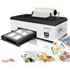 Sihao Stampante DTF A3, DTF Stampante Transfer Macchina, Stampante per Magliette, Stampanti DTF, Diretta a Film Printer per DIY Tessuti,Borse,Felpe con Cappuccio,Borse di Tela etc. (B30 R1390)