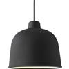 Muuto - Sospensione Grain - Nero - Materiale composito - Designer Jens Fager