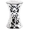 Kartell - Sgabello Stone - Metallo - PMMA - Designer Marcel Wanders
