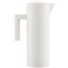 Alessi - Brocca isotermica Plissé - Bianco - Resina termoplastica - Designer Michele de Lucchi