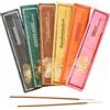 BODHI Incenso Bastoncini Naturali Himalayan - Set Premium 6 x 15 pezzi Fatti a Mano in Nepal - Incenso Naturale Biologico Senza Sostanze Chimiche per Relax e Casa
