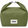 BLACK + BLUM borsa porta pranzo muschio 6,7 L, materiale isolante riciclato da bottiglie PET, interno in PEVA impermeabile senza BPA, chiusura rolltop con gancio per mano e bici, lunch bag termica