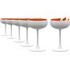 Stölzle Lausitz coppe da champagne Elements bianco/bronzo set 6 pezzi 230 ml - Coppe eleganti in cristallo senza piombo - Ideali per champagne e prosecco - Lavabili in lavastoviglie e resistenti