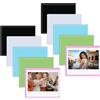 HIYQIN 10 Pezzi Cornici Magnetiche per Foto Instax Wide, per Polaroid Now/600/OneStep+ Espositore da Frigorifero 3,5x4,25 Adatto per Custodie Fotografiche Fujifilm Wide 400/300/EVO - Colore