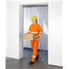 Strip Curtains Direct SCD Kit Completo Tenda A Strisce PVC Per Porta Industriale O Cella Frigorifera 1m x 2m - Strisce Trasparenti Heavy Duty 200mm x 2mm Senza Ftalati, Cortina Industriale Per Magazzini E Macellerie