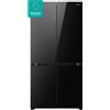 Hisense Frigorifero Americano Side by Side Capacità 591 Litri Classe energetica E Raffreddamento No Frost colore Nero - RQ768N4GBE