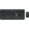 Logitech Tastiera e Mouse senza fili Wireless colore Nero - 920-008679 MK540