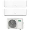 General Fujitsu Condizionatore Dual Split General Fujitsu Standard KM 7+9 con AOHG18KBTA2 R-32 Wi-Fi Integrato