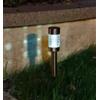 EuroGarden Luce solare led da esterno eurogarden in vetro 6,2x6,2x41,5 cm