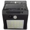 Faretto led solare da esterno eurogarden con sensore di movimento 9,6x4,8x12,4 cm