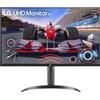 LG 32UR550K-B Monitor PC 80 cm (31.5") 3840 x 2160 Pixel 4K Ultra HD LCD Nero