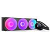 NZXT Kraken Plus 360 RGB - Raffreddamento liquido AIO CPU - Radiatore 360mm - Ventola F360 RGB - LCD quadrato 1,54 personalizzabile - AMD® AM5, AM4 - Intel® LGA 1851/1700, 1200/115X - Nero