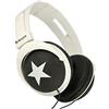 Xtreme Videogames Xtreme London Cuffia Stereo Pieghevole, Rosso/Bianco