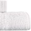 T.H. Service - Set Tris Asciugamani 100% Cotone 420 gr. | Assorbente e Morbido | Ideale per Hotel, SPA, Strutture | Lavabile in Lavatrice, Bianco, Cotone