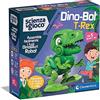 Clementoni, Robot Scienza Robotics-Dino Bot Costruire, Laboratorio Robotica, Modello di Dinosauro T-Rex, STEM, Gioco Scientifico 5 Anni, Made in Italy, Colore Italiano, Medio, 19331