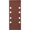 kwb 30 pz. carta abrasiva Professional, 93 x 230 mm, perforata tipo-B, grana 40/80/120/180, per legno, metallo e vernice, per levigatrici orbitali con sistema di aspirazione