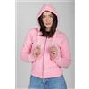PODHIO FELPA AUTHENTIC 360 DONNA CON ZIP E CAPPUCCIO