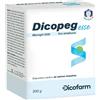 DICOFARM SpA POLIMERO INERTE IDROSOLUBILE MACROGOL 3350 DICOPEG ESSE CON SIMETICONE PER TRATTAMENTO STIPSI POLVERE 300 G