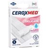 NOVA ARGENTIA Srl IND. FARM STRISCIA DELICATA CEROXMED CON GARZA DISINFETTANTE IPOALLERGENICA PER PELLI SENSIBILI 50X8CM 1 PEZZO