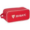 Safta SEVILLA FC - Scarpiera media, multiuso, portatodo, sport, extraculare, calcio, comoda e versatile, 34 x 14 x 15 cm, rosso, M, Casual