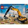 Lego 60420 City - Escavatore da Cantiere Giallo