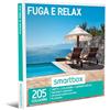 Smartbox - Fuga e Relax Cofanetto Regalo Coppia, 1 Notte con Colazione e 1 Momento Relax per 2 Persone, Idee Regalo Originale, Taglia unica