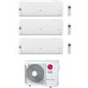 LG CONDIZIONATORE LG TRIAL SPLIT LIBERO SMART 7000+9000+12000 BTU WIFI INVERTER MU4R25 A++