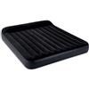 Intex 64144 - Materasso Gonfiabile Dura-Beam Pillow Rest Classic Matrimoniale King, PVC, Nero, 183x203x25 cm