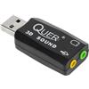 Quer Scheda Audio esterna Quer USB suono 3D 2xChannel [KKQUE000KOM0638]