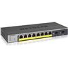 Netgear Switch Netgear GS110TP Gestito L2/L3/L4 Gigabit Ethernet (10/100/1000) Grigio Supporto Power over Ethernet (PoE)