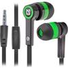 Defender Auricolari Defender Pulse-420 in-ear Nero/Verde [UHDFDRDP0000005]