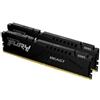 Kingston Ram DIMM DDR5 64GB Kingston Fury beast 5600MHz 40CL Nero