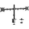 Gembird Supporto monitor Gembird 81,3 cm 32 pollici Nero scrivania [MA-D2-01]