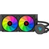 SAVIO Dissipatore cpu a liquido Savio Velox 240mm ARGB Nero [AWSAOWPWSVELO24]